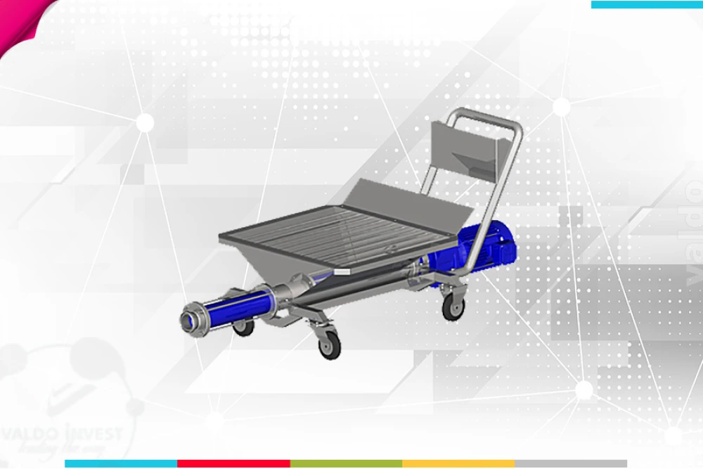 Pompa cu surub pentru mustuiala