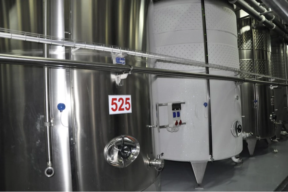 Fermentare controlata, trasee racire si incalzire