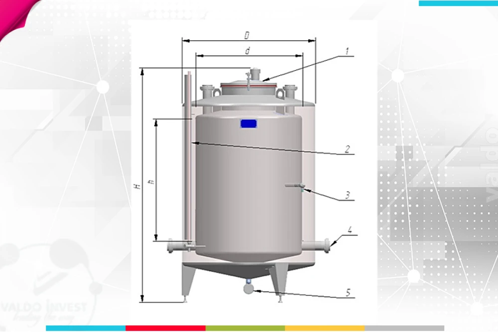 Rezervor solutie glicolata
